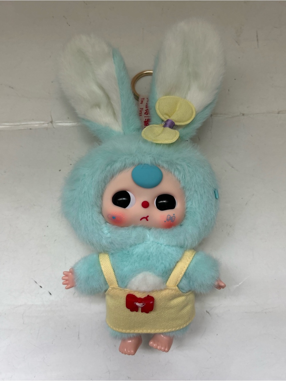 Baby Three Bunny Plush Bag Charm Key Chain